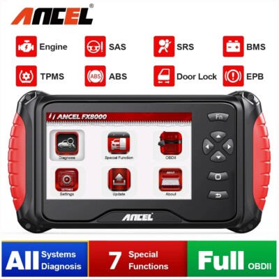 ANCEL FX8000 Alle System OBD2 Scanner Auto Diagnostic Scan Tool Öl EPB Reset