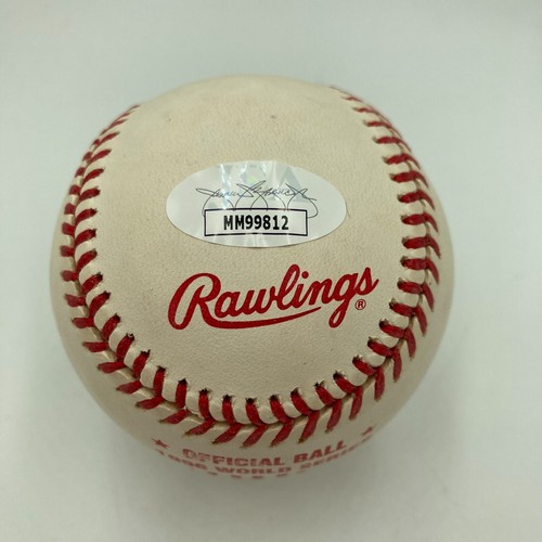 John Sterling "The Yankees Win!" Signed 1996 World Series Baseball JSA COA - Picture 3 of 4