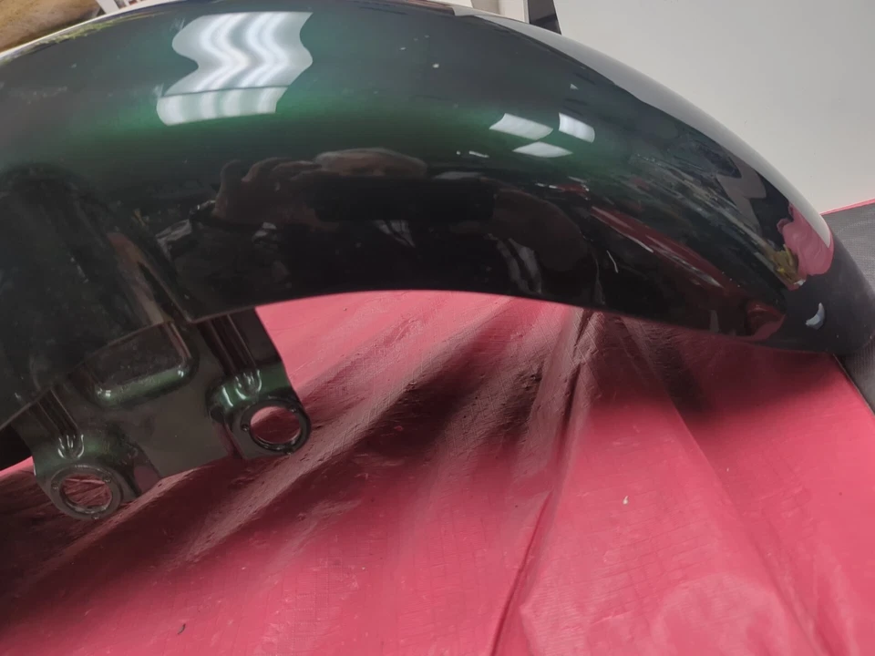 2005 KAWASAKI VULCAN VN2000 FRONT FENDER EMERALD GREEN OEM NEW READ DESCRIPTION  - Image 2 of 4