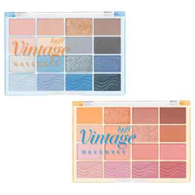 WAKEMAKE Soft Blurring eye Palette 14g 1999 Vintage Collection K-Beauty