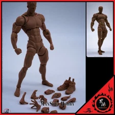 NEW AUTHENTIC WIND TOYS 1/12 Super Action Male Body Black Figure Presale