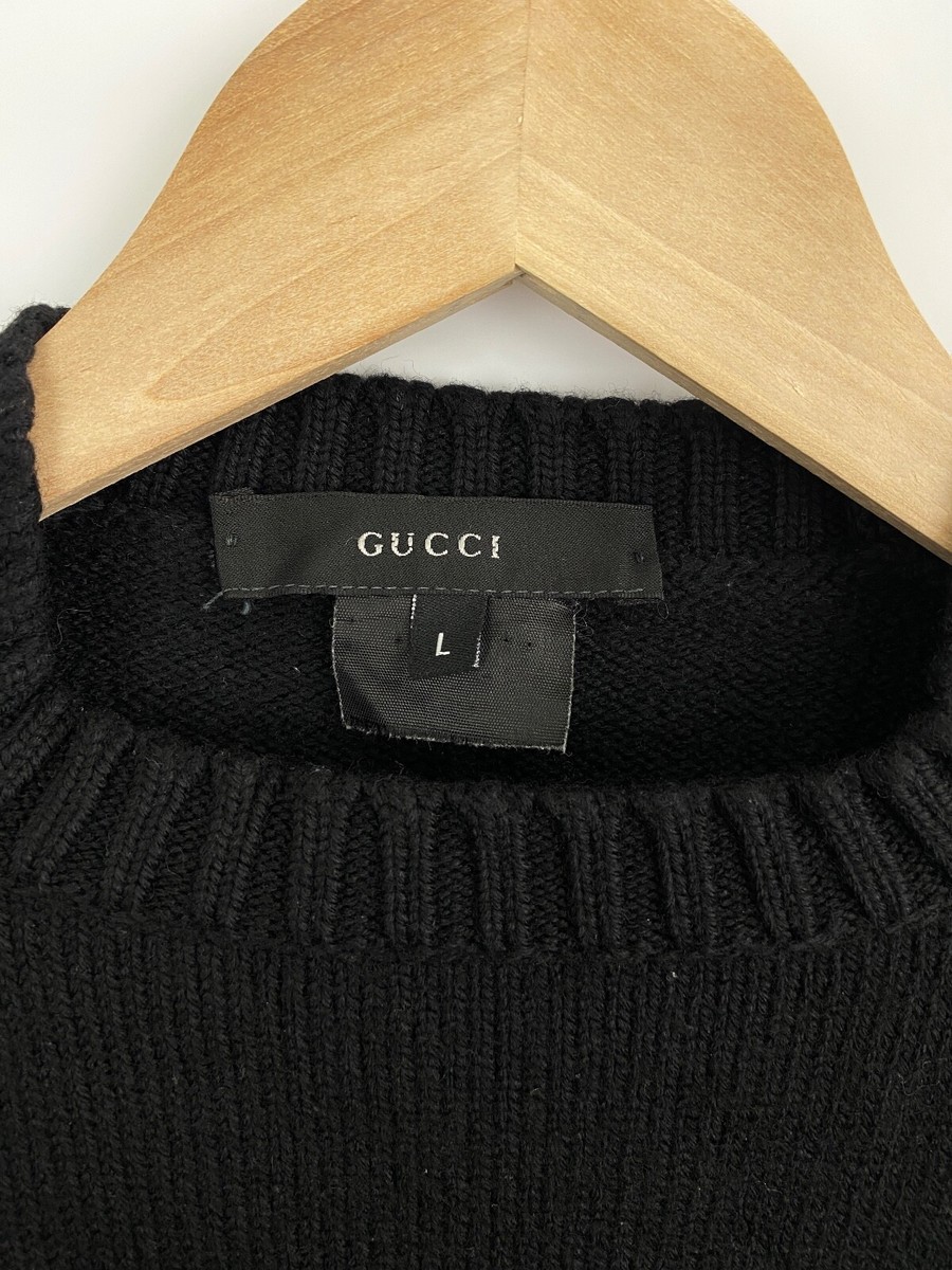 OLD GUCCI ニット　ヴィンテージ RARE vintage GUCCI sweater, 1950s iconic green red stripe on beige