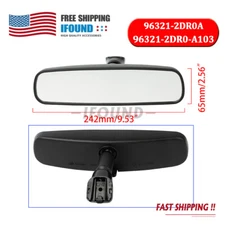 New Interior Rear View Mirror For Nissan 96321-2DR0A 96321-2DR0-A103 1996-2007