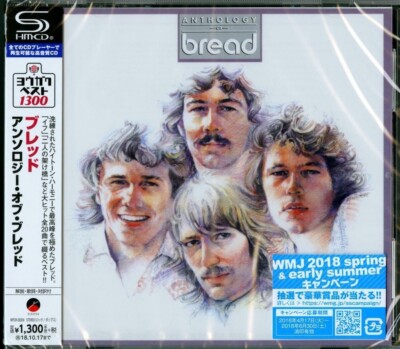 bread Anthology of Bread SHM-CD Japan Musik CD NEU