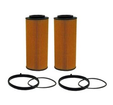 Wix Pair Set Of 2 Engine Motor Oil Filters For Audi Porsche Volkswagen V6