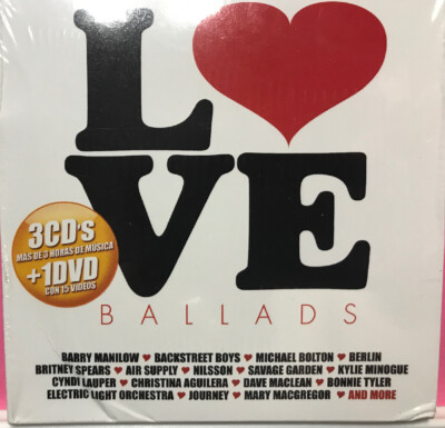 3cds & DVD 70s 80s 90s Love Ballads Power Of Jennifer Rush When I See Your Smile
