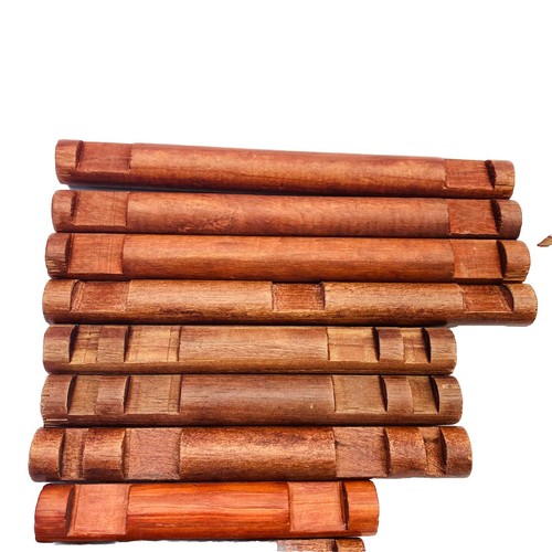 23 Vtg Lincoln Logs Reddish/Brown Colors Misc Special Rare Wood Parts - Picture 3 of 6