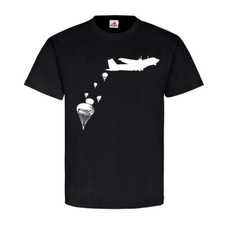 Fallschirmspringer Fallschirm Rundkappe Bundeswehr Militär Heer - T Shirt #8625