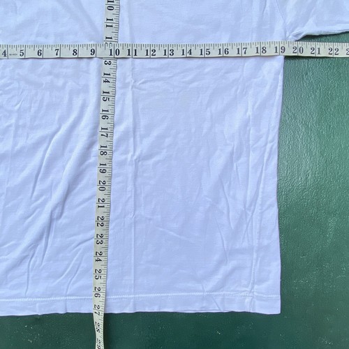 Quiksilver Vintage 90s T Shirt Men’s Small White Double Sided Surf Skater - Imagen 2 de 14