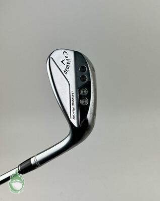 Used RH Callaway Jaws Raw S Grind Wedge 60*-10 115g Wedge Flex Steel Golf Club
