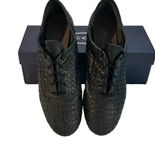 International Dance Shoes Mens size 8 made in england pre-owned woven leather