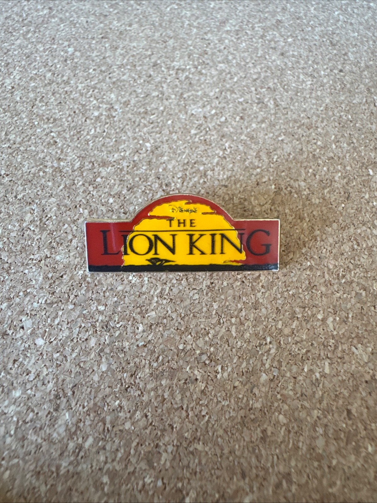 Vintage Disney’s The Lion King Movie Title Logo Banner Disney Pin