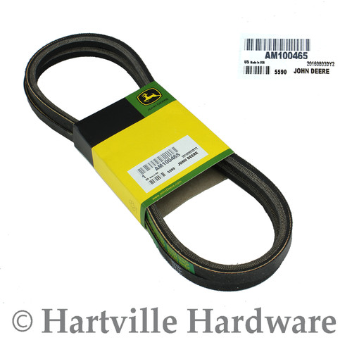 John Deere Original Equipment Belt Set #AM100465