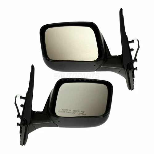 Left & Right Side Power Mirror Manual Folding Heated Fits 2008-2015 Nissan Rogue
