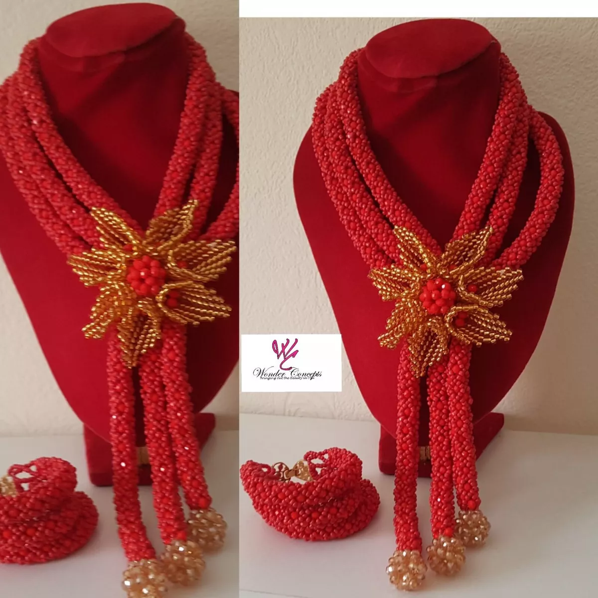 Nigerian costume shop jewellery