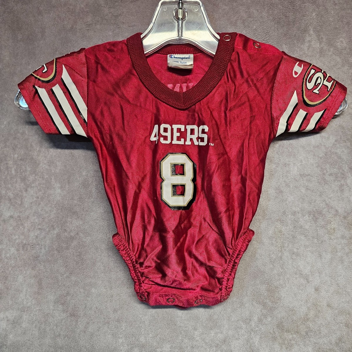 Rare Vintage 90s Champion San Francisco 49ers Steve Young 8