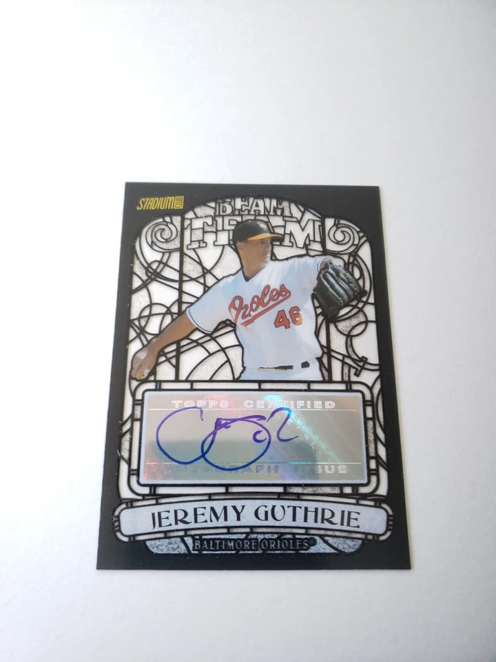 2008 Джереми Гатри Auto стадион клуб серебро /99 BTA-IGU луч команды - Изображение 2 из 4