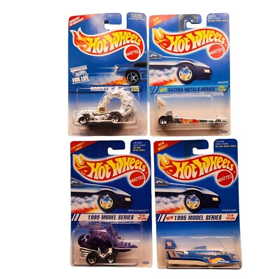 #ad Hot Wheels 90s Cars 323 Rodzilla 340 Dragster 345 Speed a Saurus 346 Hydroplane $80.76