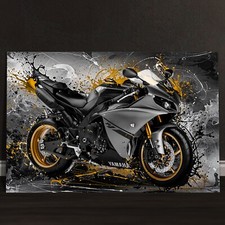 ✅ Wandbild, YAMAHA YZF R1