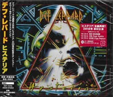 DEF LEPPARD HYSTERIA 30TH ANNIVERSARY REMASTER JAPAN SHM CD - BRAND NEW!