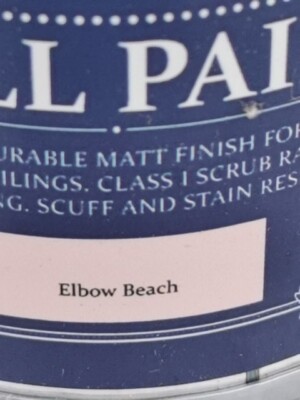 Rust-Oleum Chalky Finish Wandfarbe Wasserbasis Ellenbogen Strand 125ml