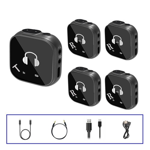 5.8G Wireless in Ear Monitor System Wireless IEM System F5O5 Rece with U0O8 W2R5 - Photo 4/20