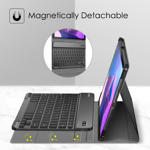 Bluetooth Keyboard Case for Lenovo Tab P11 Pro Gen 2 11.2" (TB132FU) 2022 Cover - Picture 2 of 10