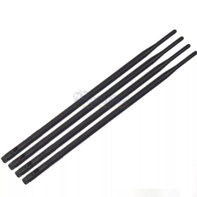 4 9dBi High Gain WiFi Antennas RP-SMA for Linksys Asus TP-Link D-Link Router
