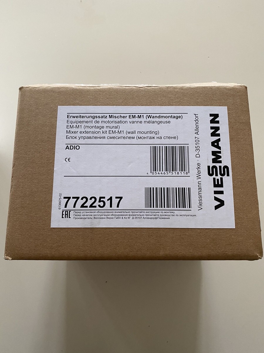 VIESSMANN Kit Di Completamento Miscelatore EM-M1 Art. 7722517.
