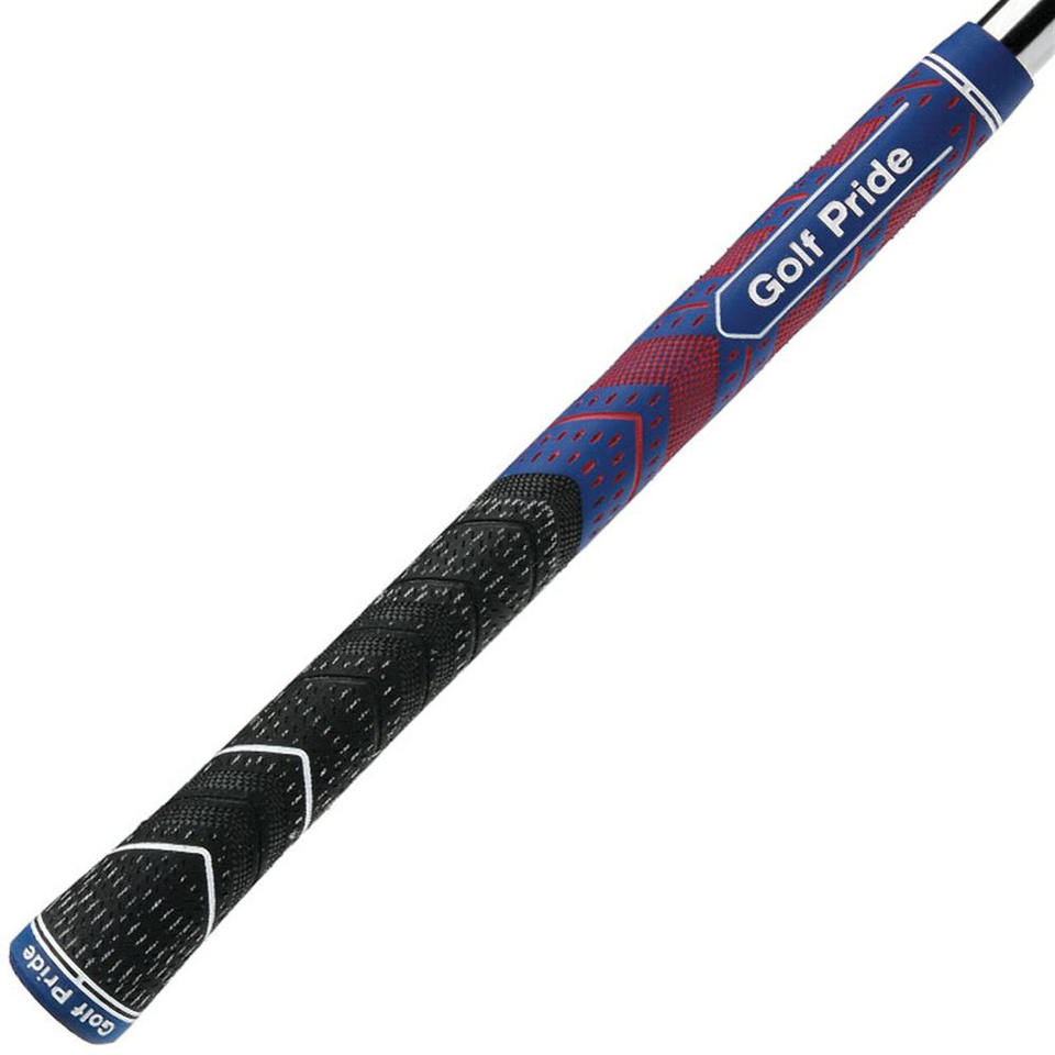 Color Plus Grip New Golf Pride MCC Plus 4 Teams Grips Standard/Midsize Navy/Red Core ...