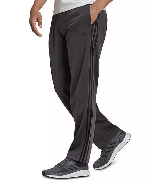 adidas Essentials Fleece 3-Stripes Tapered Cuff Pants - Black | Men's  Lifestyle | adidas US