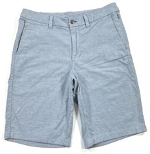 Lululemon Mens Commission Shorts Size 30 Chambray Performance Stretch Chino