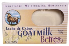 Betres Goat Milk Moisturizing Cleansing Bar Soap (3.5 oz) You Choose1,2 or 3 Bar