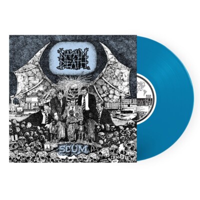 Napalm Death 'Scum' Blue Vinyl w/ Blue Cover - NEW