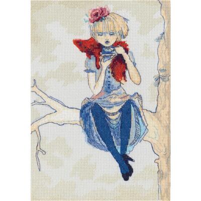 RTO Kreuzstichset ''Tasse Tee'' M612, Zählmuster, 16,5x23,5 cm