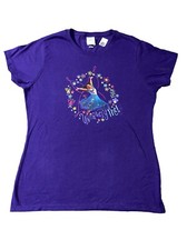 Disney Encanto Mirabel Uniquely Me Purple Butterfly Women s T-Shirts Size M