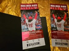 MICHAEL LORENZEN NO-HITTER PHILADELPHIA PHILLIES August 9 2023 TWO 2 TICKETS MLB