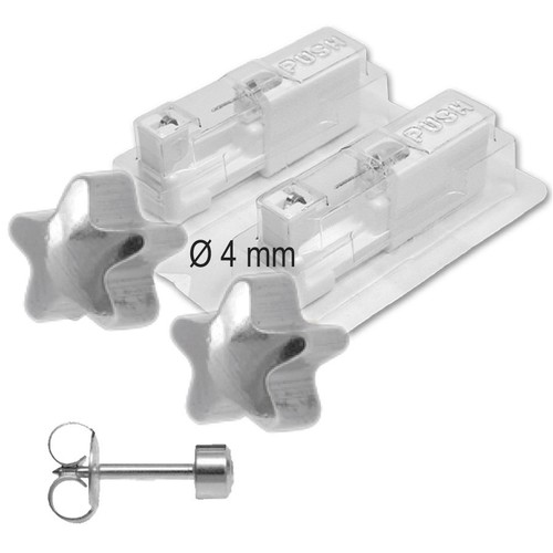 STUDEX Medical Ear Studs Piercing STAR Silver Anti-allergic - Picture 11 of 12