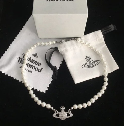 Vivienne Westwood Silver Orb Pearl 