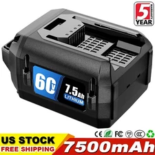 7.5Ah for ‎Toro 60Volt Flex Force Lithium-ion Battery L108 L135 L216 L324 L405