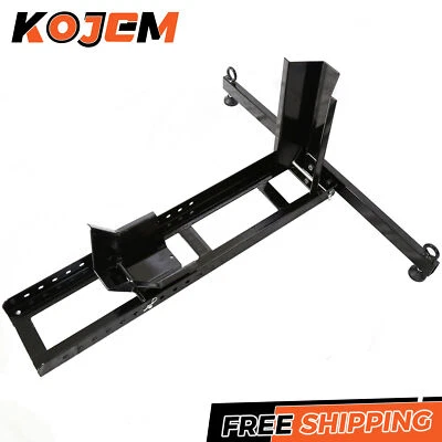 Adjustable Motorcycle Wheel Chock Upright Stand Wheel Tire Chock 15"-22" - Imagen 1 de 4