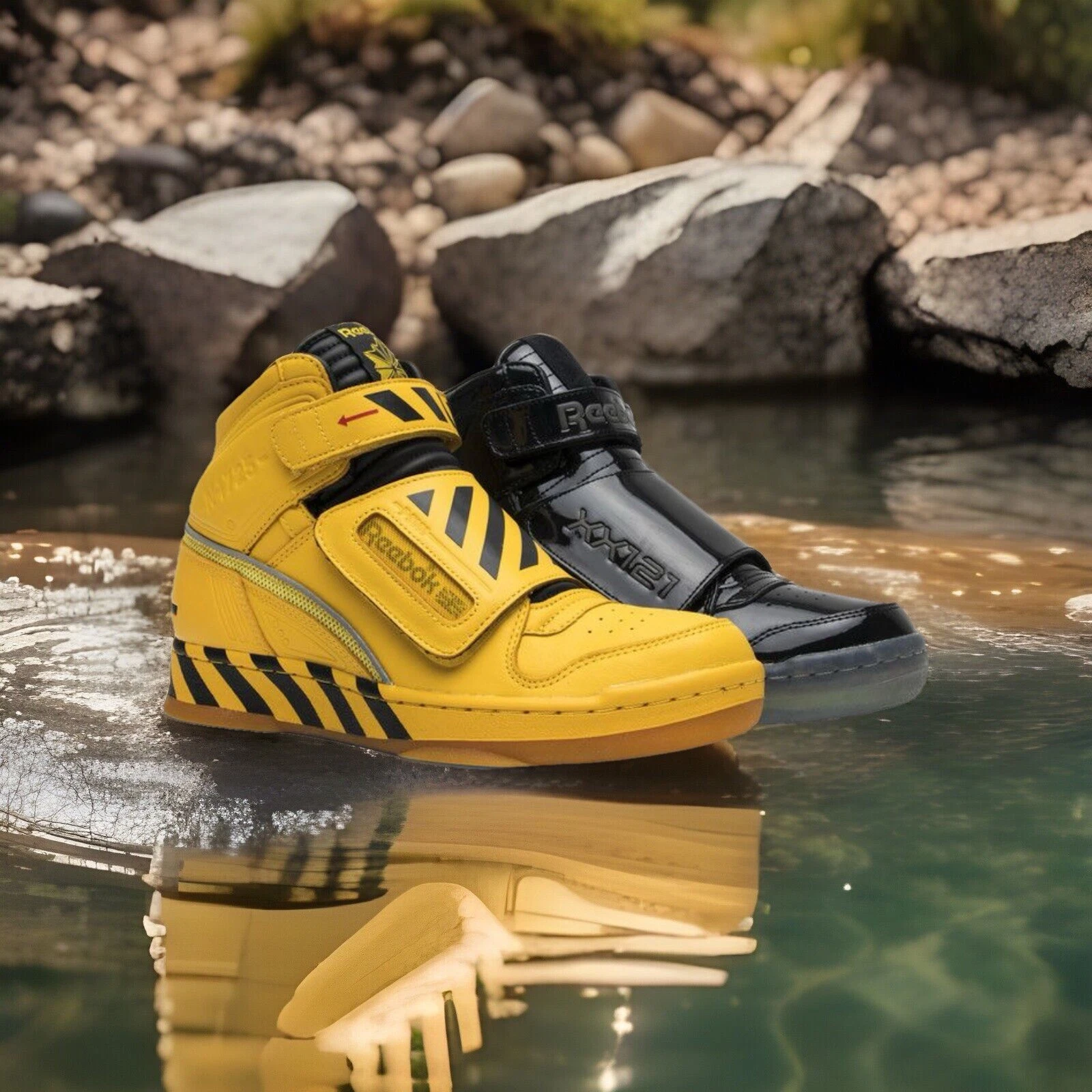 Reebok Alien Stomper Mid Final Battle Scene Pack - Powerloader - SIZE 9M / 10W - Picture 1 of 22