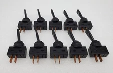 10-Pack 12v 2-Pin Momentary Toggle Switch On/Off 20 Amp
