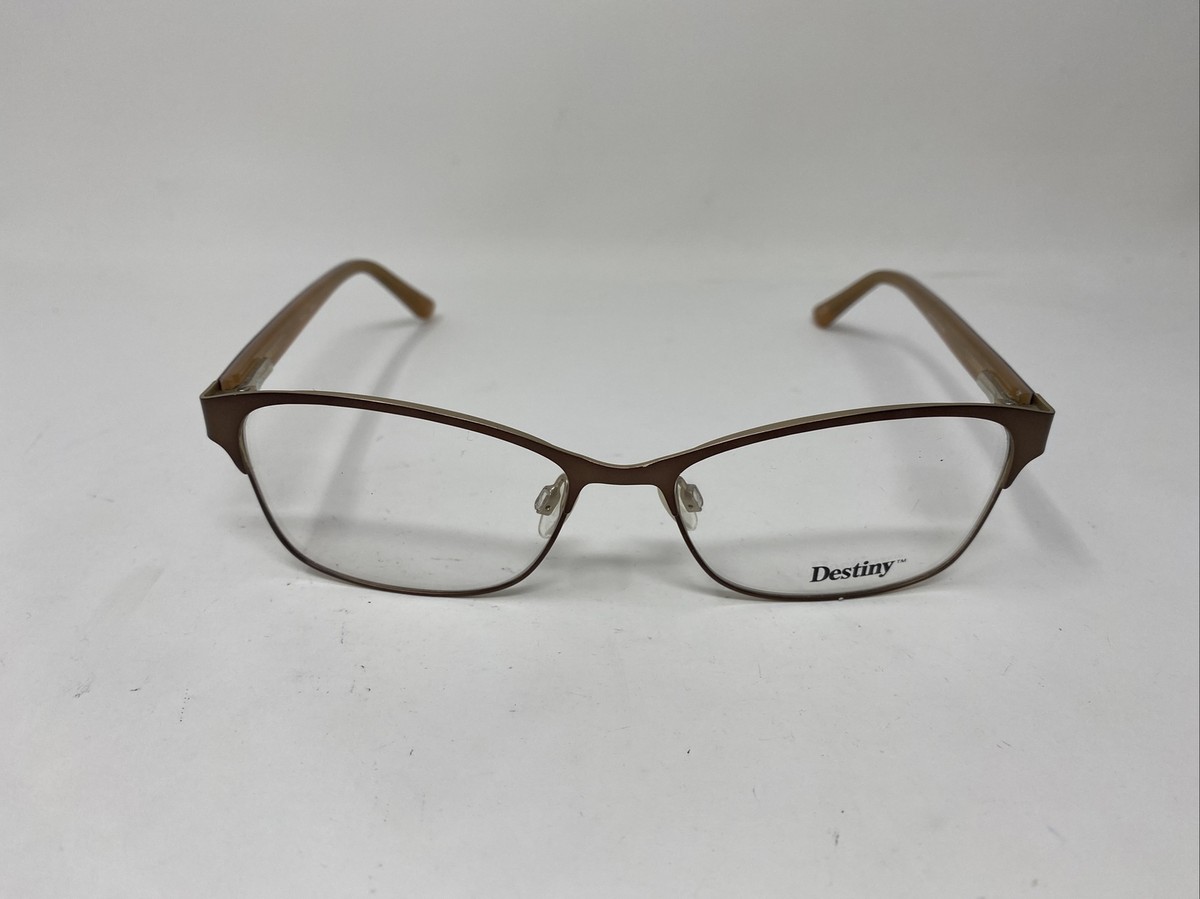 Diva Eyeglasses Eye Glasses Frames 5467 C. 878/E 53-16-135 Diva Glasses, Silver Eyeglasses with Rainbow Diamond main image 4