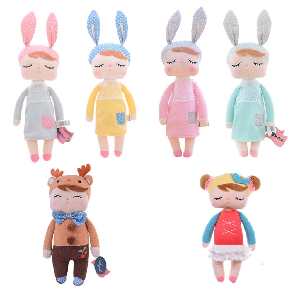 Sleeping Girl Angela Bunny Rabbit Plush Doll Metoo Dolls Kids Toys Stuffed Toys