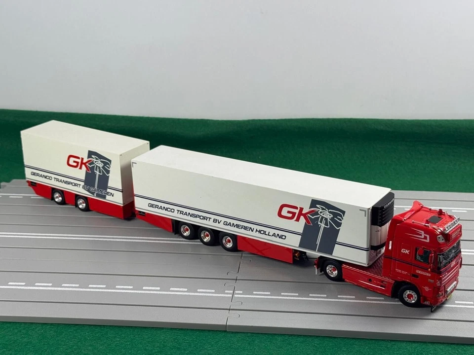Tekno Truck models, DAF XF 105 SSC Reefer LZV Combi , GERANCO - Image 3 of 4