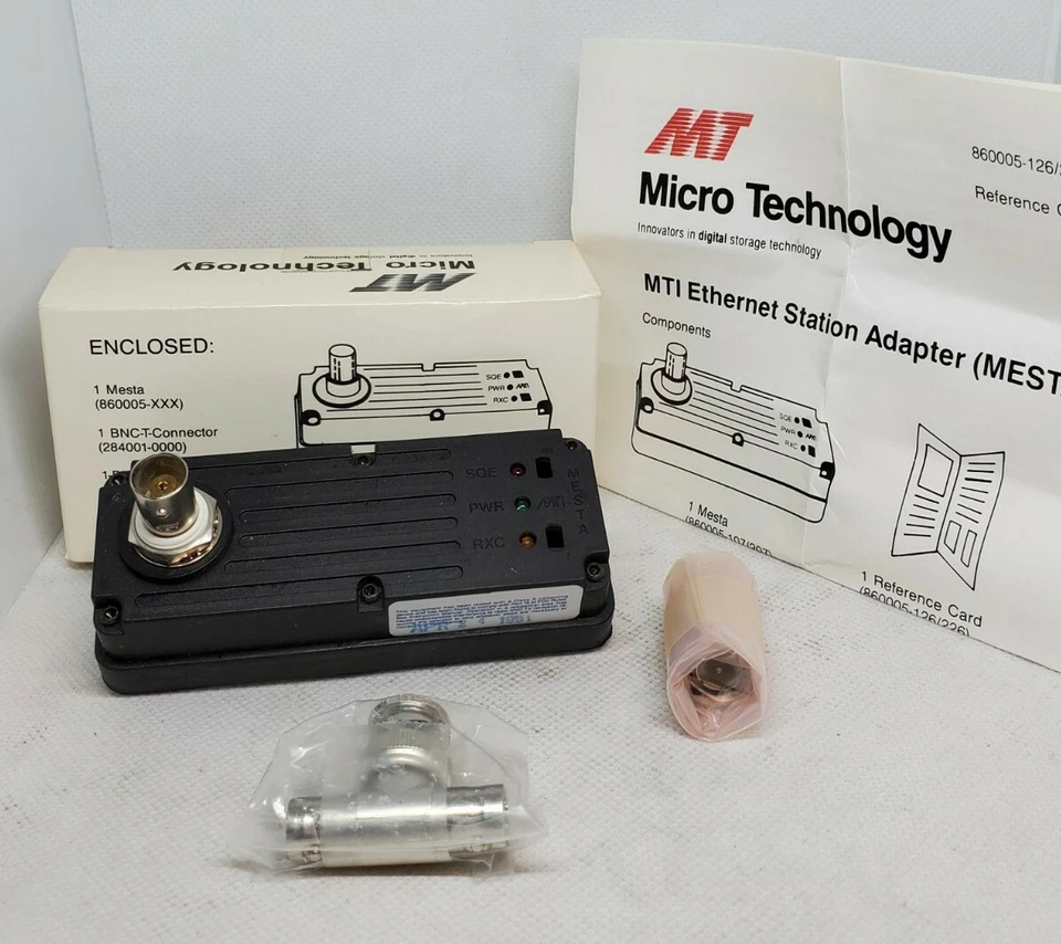 ADAPTADOR ESTACIÓN MICRO TECHNOLOGY MTI ETHERNET (MESTA) *U3 Foto 3 de 4