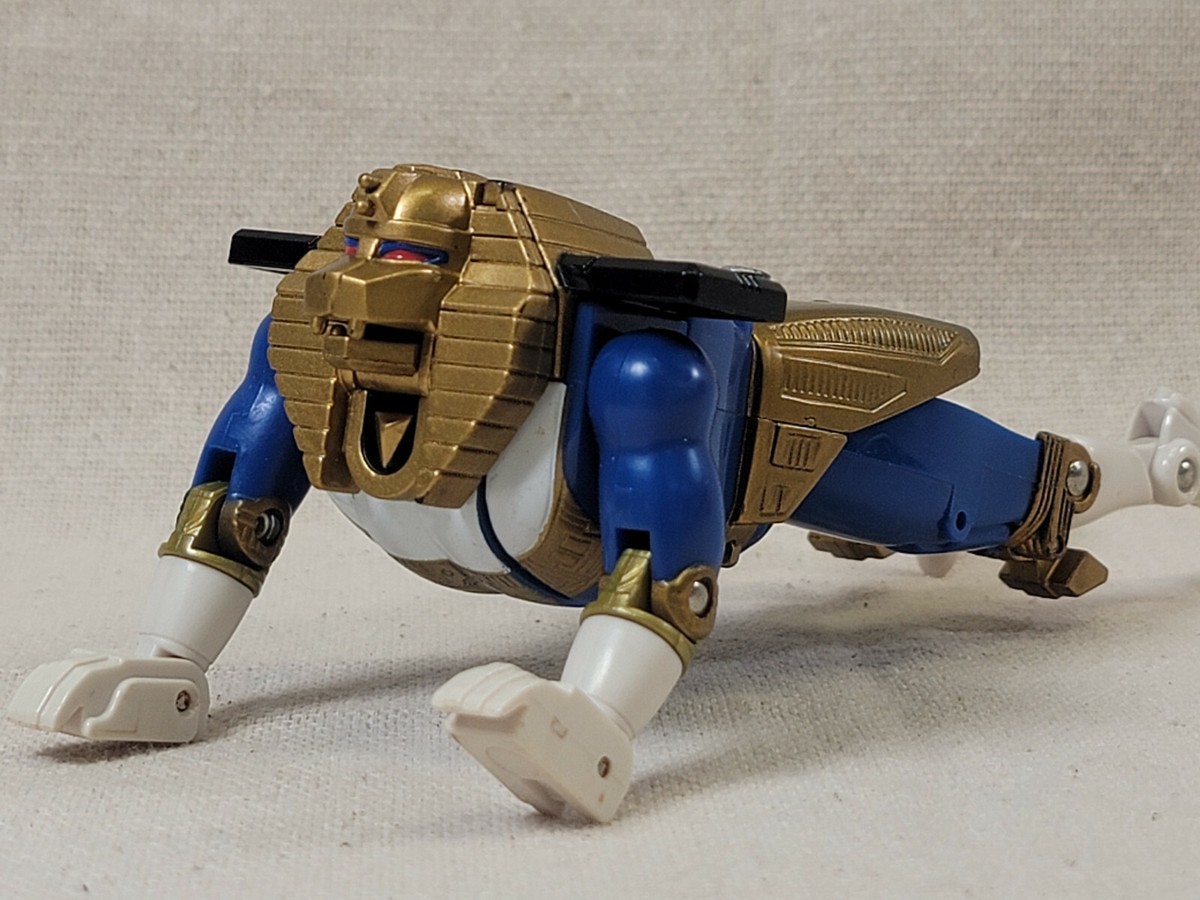 1996 Bandai Vintage Power Rangers Zeo Flip Head Morphing