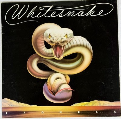 Whitesnake Trouble 1978 UK LP UAG30305 A-1 B-1 early VG+ Vinyl UA Rock Classic