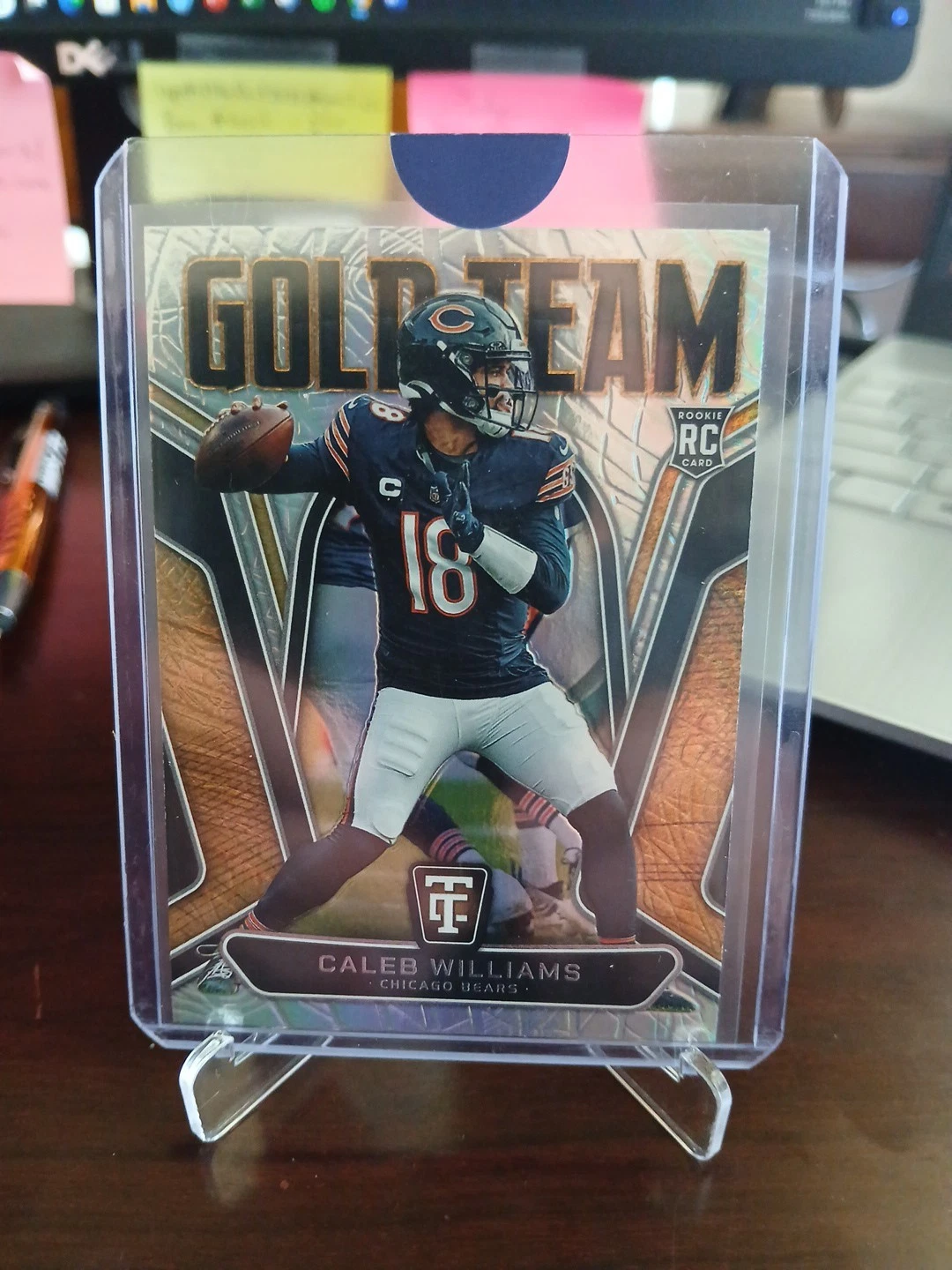 Caleb Williams Panini Totally Certified Gold Team #16 Base